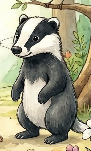 Bella the badger